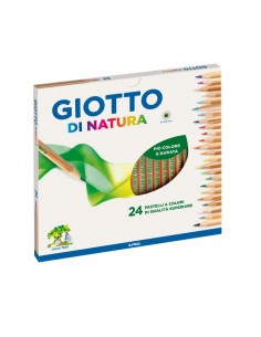 Pastelli Di Natura Giotto - 3,8 mm - da 3 anni in poi - 240700 (conf.24)