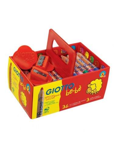 Schoolpack Supermatitoni Giotto Be-bè - 7 mm - da 2 anni in poi - 4613 00 (conf.36)