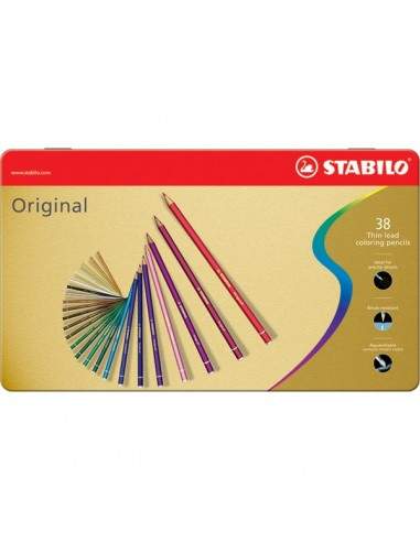 Matite colorate Original Stabilo - 2,5 mm - 8778-6 (conf.38)