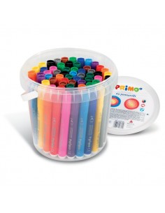 Pennarelli jumbo Primo - 52,5x34,5x17,5 cm - secchiello - assortiti - 621BPJ60 (conf.60)