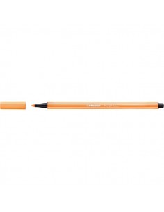 Pennarelli STABILO pen 68 Fluo - arancio fluorescente - 1 mm - dai 7 anni - 68/054 (conf.10)