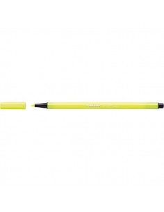 Pennarelli STABILO Pen 68 Fluo - giallo fluorescente - 1 mm - dai 7 anni - 68/024 (conf.10)