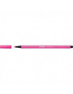 Pennarelli STABILO Pen 68 Fluo - rosa fluorescente - 1 mm - dai 7 anni - 68/056 (conf.10)
