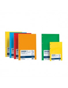 Separatore Dividerello Favini - 22x29,7 cm - Assortito - A56Y304 (conf.20)