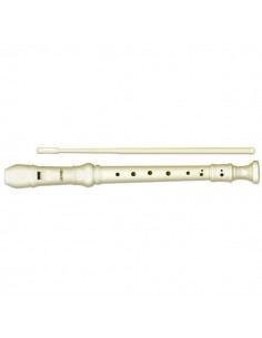 Flauto smontabile in abs Arda - bianco - flauto - 117M