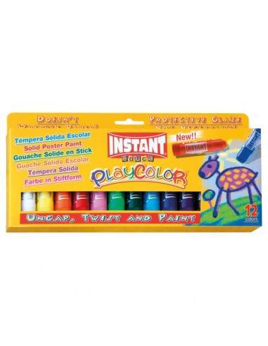 Tempera solida Playcolor Maped - da 3 anni - 10731 (conf.12)