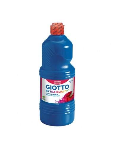 Tempera pronta Giotto - blu oltremare - 1000 ml - 533417