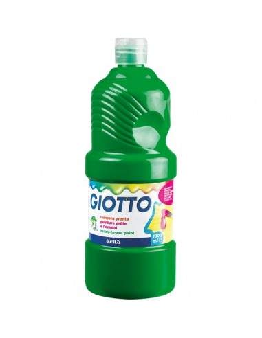 Tempera pronta Giotto - verde - 1000 ml - 533412