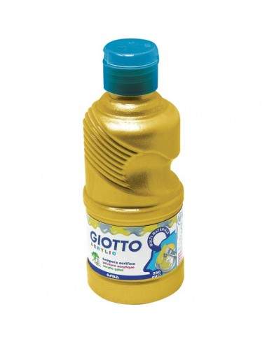 Tempera acrilica Giotto - oro - 250 ml - 533800