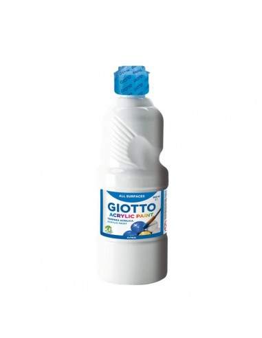 Tempera acrilica Giotto - bianco - 500 ml - 533701