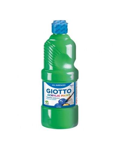 Tempera acrilica Giotto - verde - 500 ml - 533712