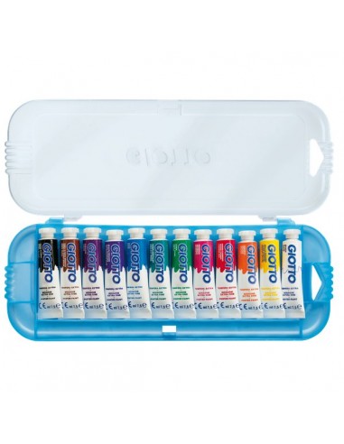 Tubetti tempera Giotto - 7,5 ml - assortito - 3025 00 (conf.12)