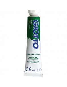 Tubetti tempera Giotto - 12 ml - verde brillante - 3520 12 (conf.6)