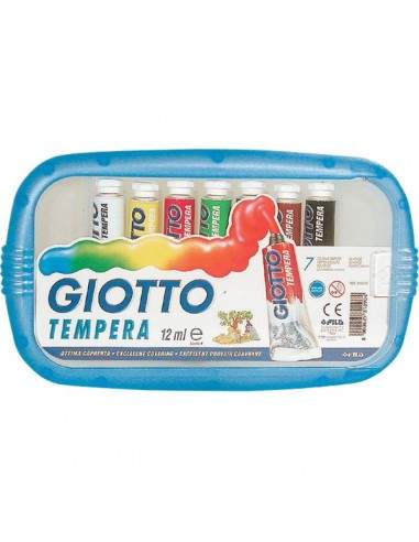 Tubetti tempera Giotto - 12 ml - 303000 (conf.7)