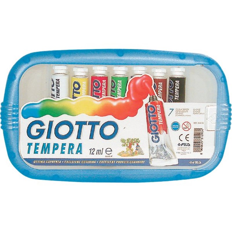 Tubetti tempera Giotto - 12 ml - 303000 (conf.7)