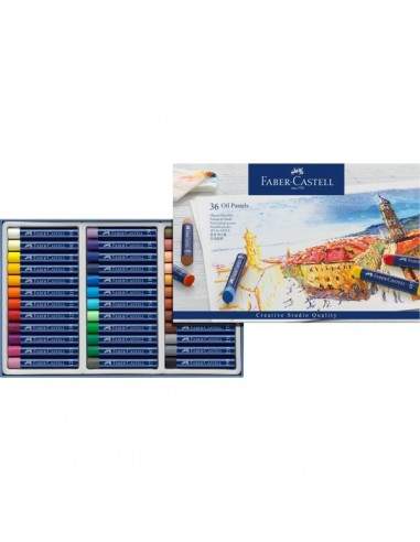 Oil Pastel Creative Studio Faber Castell - assortiti - 127036 (conf.36)