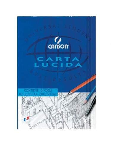 Blocco disegno carta lucida Canson - A4 - 90/95 g/mq - 50ff - C200757201