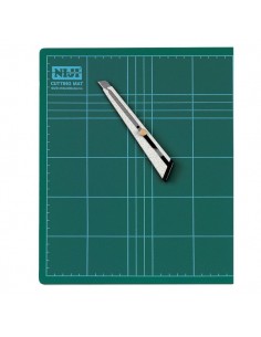 Piano da taglio Niji - 60x45x0,3 cm - verde - doppio spessore - CM-60