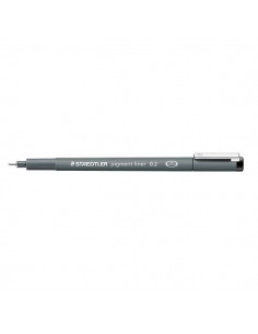 Fineliner a punta graduata pigment liner Staedtler - 0,6 mm - 308 06-9