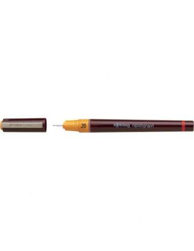 Rapidograph Rotring - 0,6 mm - nero - 1903472