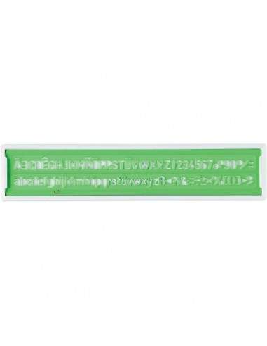 Normografo Norme Uni Arda - 16,4x4 cm - 3 mm - 3003