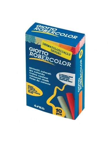 Gessetti Robercolor Giotto - 80 mm - colorato - 538900 (conf.10)