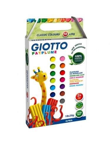 Astuccio Giotto Patplume  - Classici E Fluo - 20x18 G - 513100