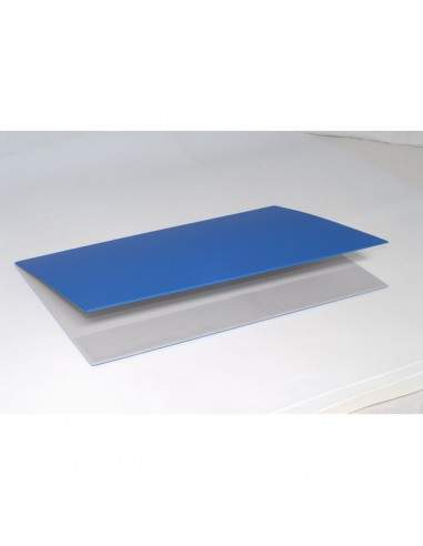 Sottomano doppio Neon Orna - 49x34,5 cm - blu - 0107NEO4000