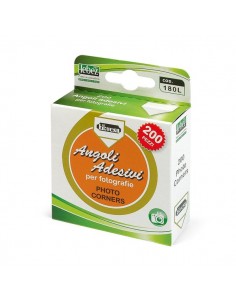 Angolini per album foto Lebez - 1,8x2 cm - 180L (conf.200)