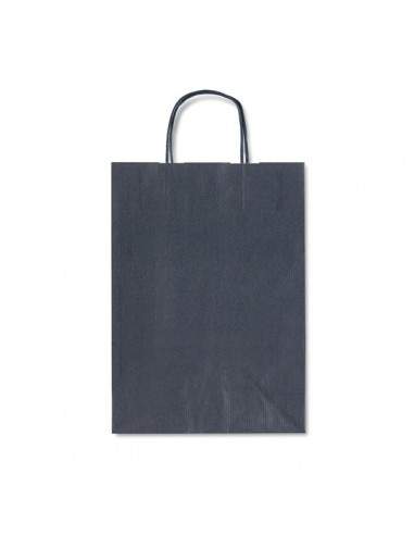 Borse in carta con manico ritorto Rex Sadoch - blu - 22x10x27 cm - SDF22-561 (conf.25)