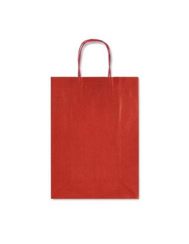 Borse in carta con manico ritorto Rex Sadoch - rosso - 22x10x27 cm - SDF22-551 (conf.25)