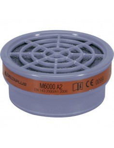 Kit di 2 filtri per semimaschera M6400 Delta Plus 