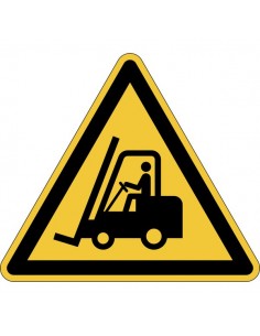 Segnaletica da terra Durable - attenzione passaggio carrelli - giallo - 1734-04