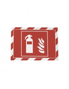 conf. 2 Cornice autoadesiva rosso/bianco Durable 4944-132