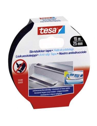 Nastro antisdrucciolo Tesa - 25mmx15m - 55589-00001-00