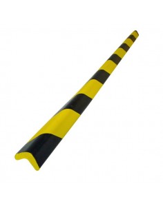 Protezioni Segnaletiche Viso - Rettangolare - Giallo/Nero - 3x3cm L 75cm - PU3030NJ