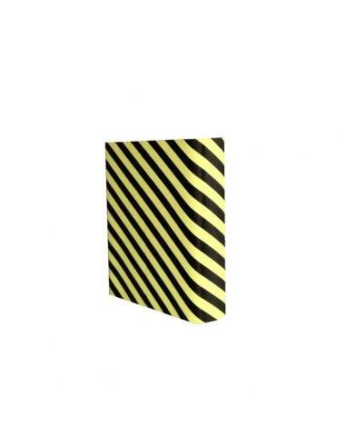 Protezioni Segnaletiche Viso - Fascia - Giallo/Nero - H 100cm L1,5 M - PU1502NJ