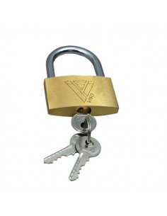 Lucchetti con chiave Viso - 20x30x7,5 mm - CAD301SB