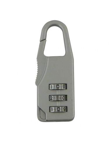 Lucchetto A Combinazione Viso - 22 mm - Argento - CBAGSB