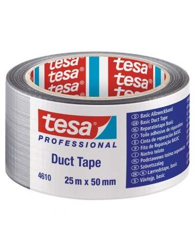 Nastro americano Tesa - standard - 25mx50 mm - grigio - 04610-00001-00