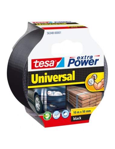 Nastro Extra Power Tesa - Extra Power Universal - Nero - 10 M X 50 mm - 56348-00001-05