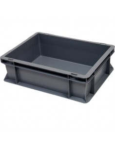 Contenitore in polipropilene a norma europea Viso - 30x40x12 cm - 30 kg - E4312