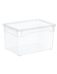 Contenitore Trasparente Rotho - 365x265x140 mm - 10 L - 4048