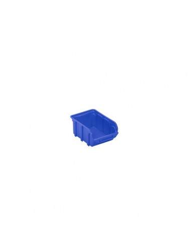 Contenitori Sovrapponibili Viso - Contenitore - Blu - 1 L - 10x16,5x8,2 cm - TEKNI2B