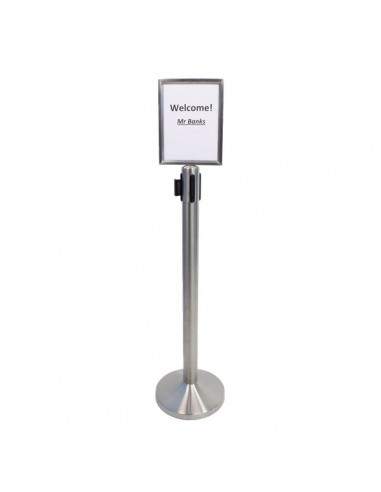 Display  per colonnina separa code Securit - RS-SIGN-A4- RS-SIGN-A4-PS