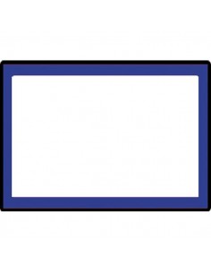 Etichette - Removibile - bianco/blu -26x19 mm - B10/2619/BR/ST (Conf.10)