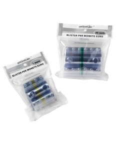 Blister in plastica per monete Holenburg - 2 cent - 50 monete - 8001/20 (conf.20)