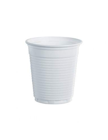 Bicchieri 80 ml linea plastica DOpla - bianco da caffè - Ø 5,75 cm - 02015 (conf.100) DOpla - 1
