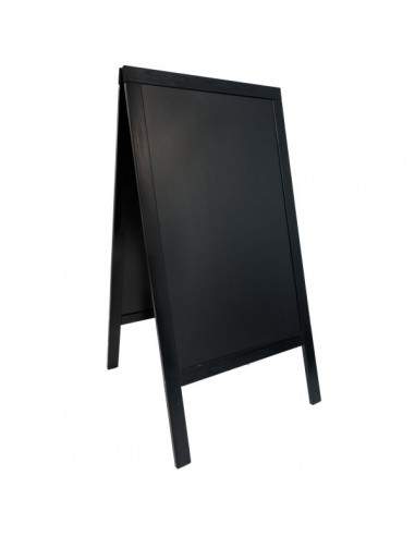 Lavagne Mono e Sandwich a gesso liquido Securit - Lavagna Bifronte - 125x70 cm - nero - SBS-BL-120