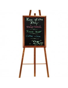 Lavagne Universal da muro a gesso liquido Securit - Universal - noce - 62x82 cm - WBU-DB-60 Securit - 1